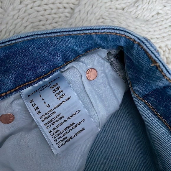 👖2 for $30👖 American Eagle Size 6 (Short) Next Level Stretch Hi-Rise Jeggings - Picture 3 of 7